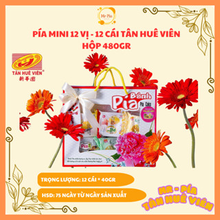  Bánh Pía Kim Sa Mini Tân Huê Viên 12 Vị – Hộp Mix Đặc Biệt Trung Thu 