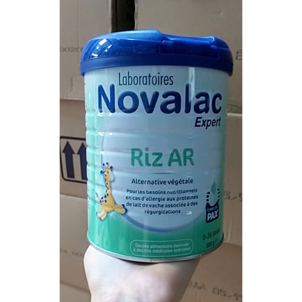 (Hàng ✈️✈️✈️, đủ bill) Sữa Novalac Riz, Novalac Riz Ar 800g