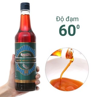  Nước mắm Hạnh Phúc 60 độ đạm - 500 ml Chính Hãng 