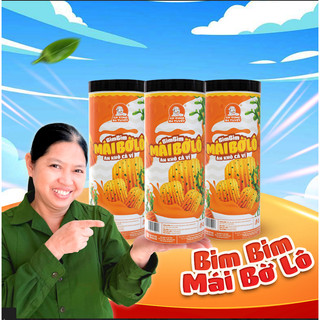   Hũ khổng lồ  Bim bim Mái Bờ Lô - Ăn Cùng bà Tuyết - Đồ Ăn Vặt Việt Nam M15 