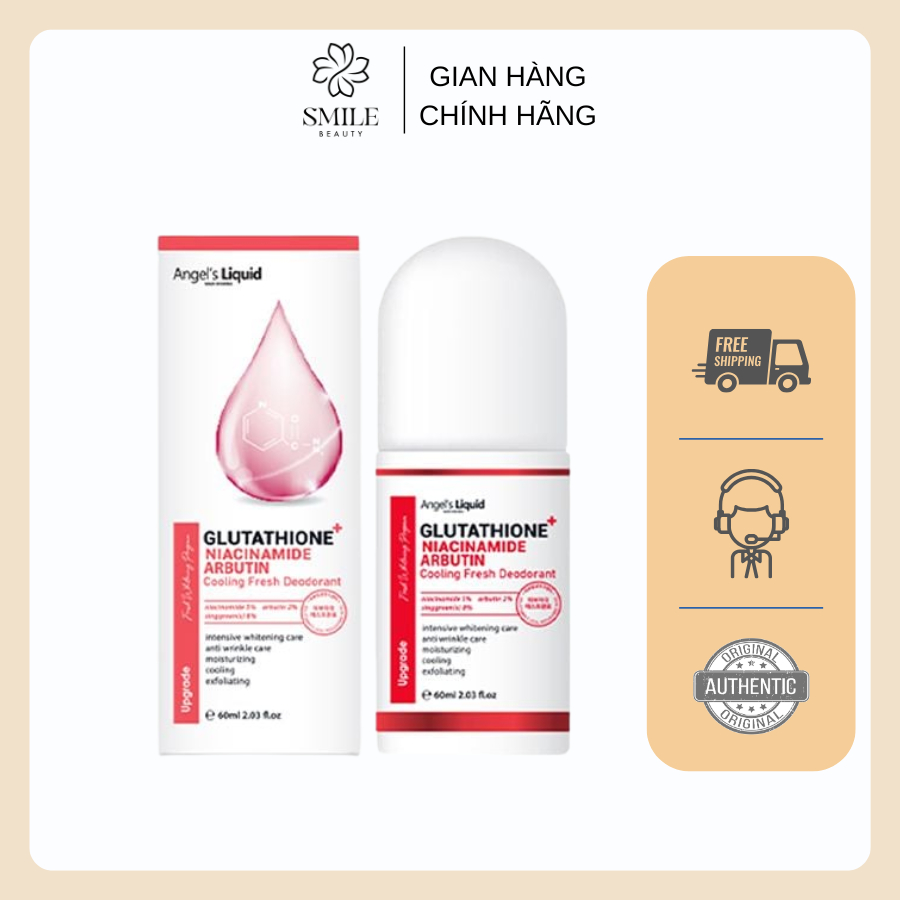 Lăn khử mùi Glutathione Angel’s Liquid 60ml