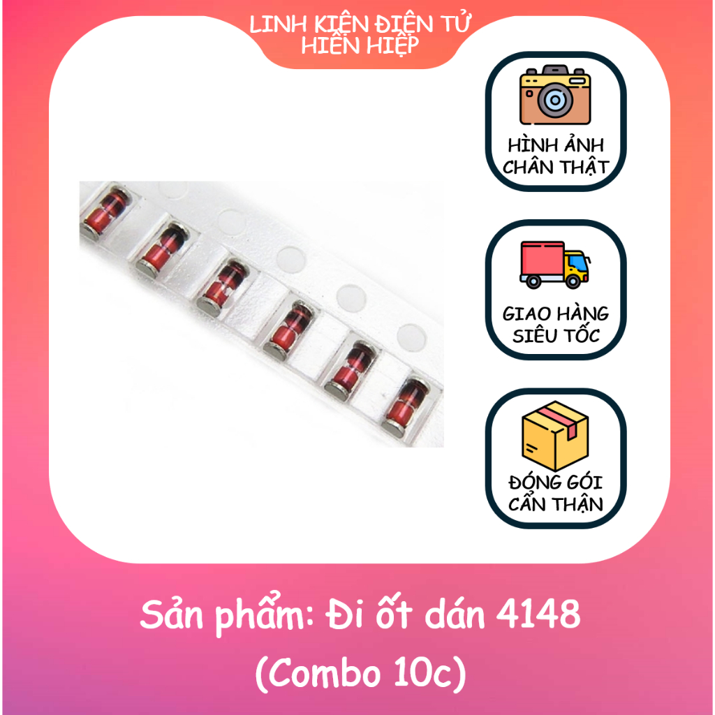 Đi ốt dán 4148 (Combo 10c)