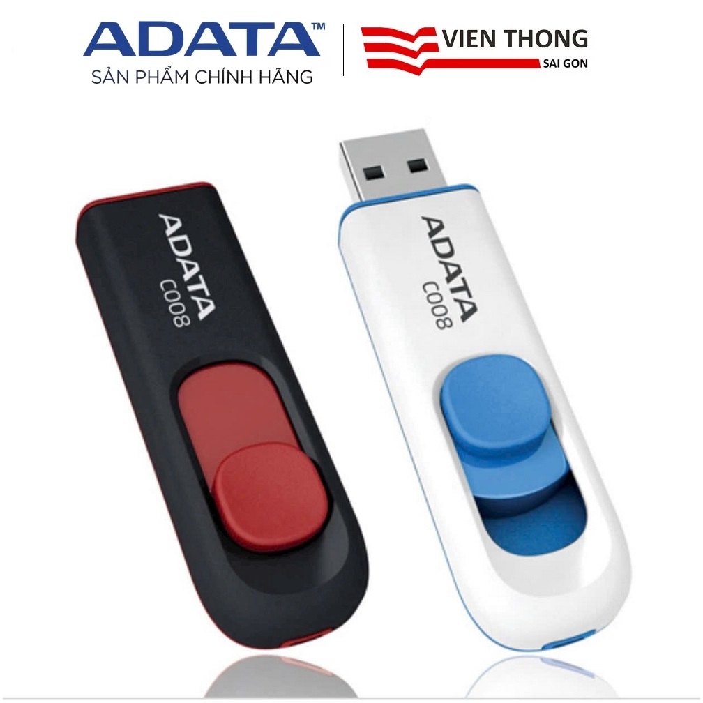 USB 2.0 ADATA C008 16GB - Hàng chính hãng