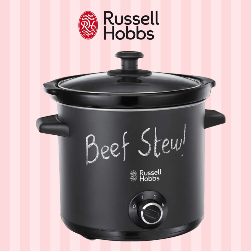 Nồi Nấu Chậm Russell Hobbs 3.5L Chalkboard 24180-56 - Chính Hãng - Bảo Hành 1 Đổi 1 Trong 24 Tháng