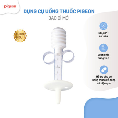 Dụng cụ uống thuốc Cho Bé Pigeon - Bao bì mới