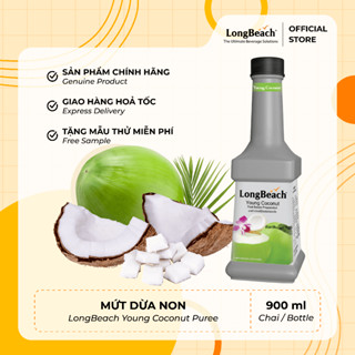 Mứt Dừa Non - LongBeach Young Coconut Puree 900ml