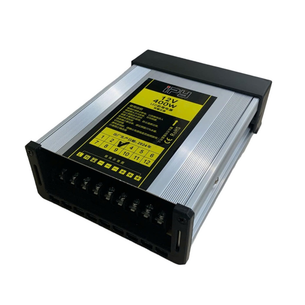 Nguồn 12V – Nguồn 12V 33A,  Adapter 12V, Chuyển Nguồn 12V Công Suất 400W Dùng Ngoài Trời, Chuyển Điệ