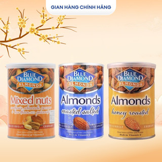  Hạt Hạnh Nhân Rang Vị Muối Mật Ong Blue Diamond Mỹ 130g 