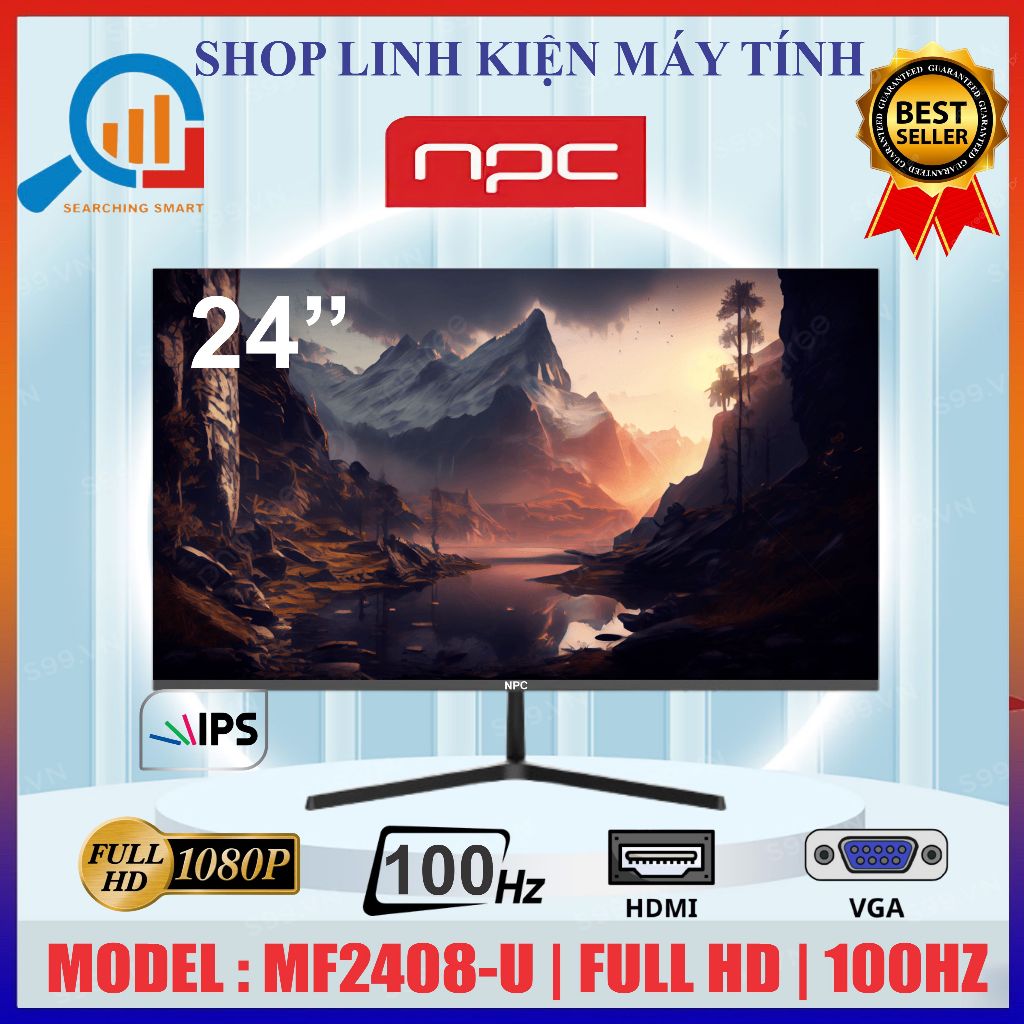 Màn Hình 24inch 100HZ hãng NPC MF2408U - Mới 100% FULL BOX - Hàng bảo hành 3 năm 