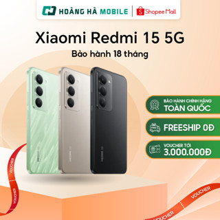 Điện thoại Xiaomi Redmi 15 5G 8GB/256GB - Chính hãng