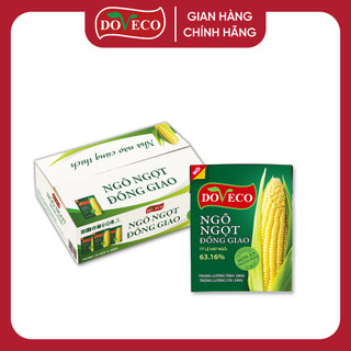 [THÙNG 24 HỘP] NGÔ NGỌT TRONG BAO BÌ TETRA RECART