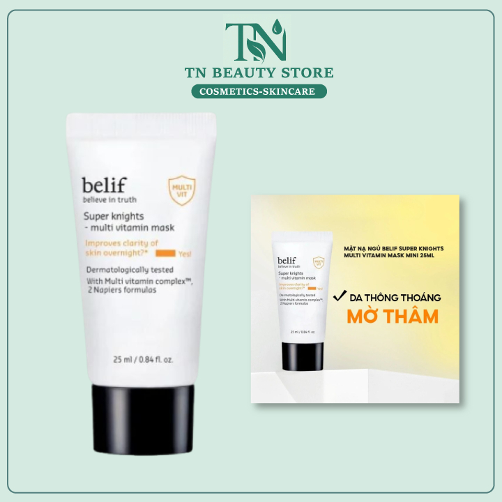 Mặt Nạ Ngủ Belif Super Knight Multi Vitamin Mask Minisize 25ml
