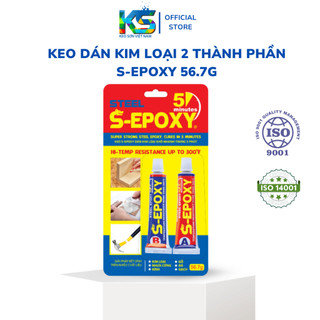 Keo dán kim loại 2 thành phần S - Epoxy 20G / 56G