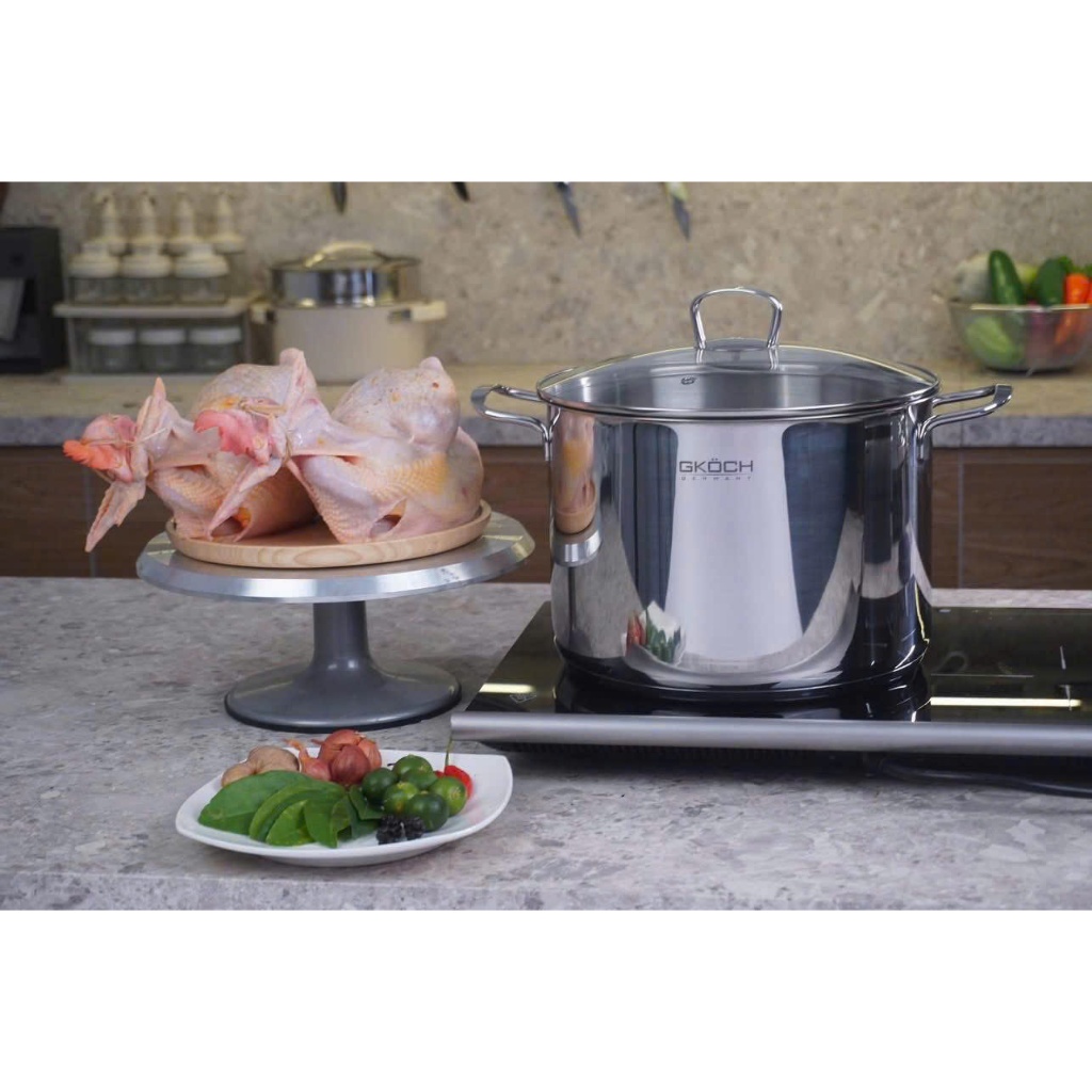 Nồi luộc gà Gkoch Germany – đáy 5 lớp
