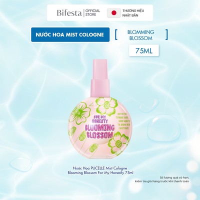 Nước Hoa PUCELLE Mist Cologne Blooming Blossom For My Honestly 75ml