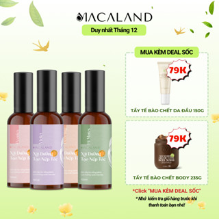  Xịt giữ nếp tạo kiểu và dưỡng tóc 3in1 MACALAND 100ml hương thơm nước hoa cho tóc 