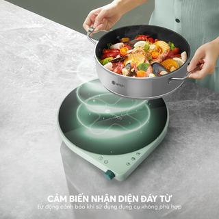 Bếp Từ Đơn Elmich ICE-8878 | Công Suất 1800W, Điều Khiển Núm Vặn, Bếp Điện Từ Elmich Chính Hãng 