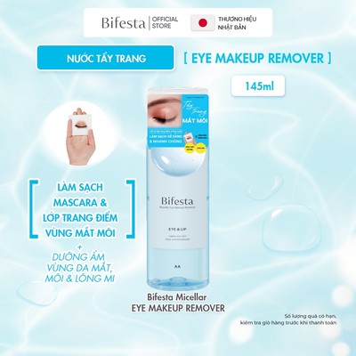 BIFESTA Dầu tẩy trang mắt Micellar Eye Makeup Remover 145ml/ chai