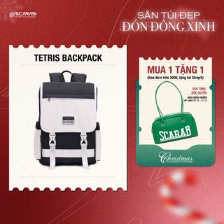  Balo Scarab Tetris Backpack Unisex - Ba lô Đi Học Đi Làm Vừa Laptop 15.6inch 