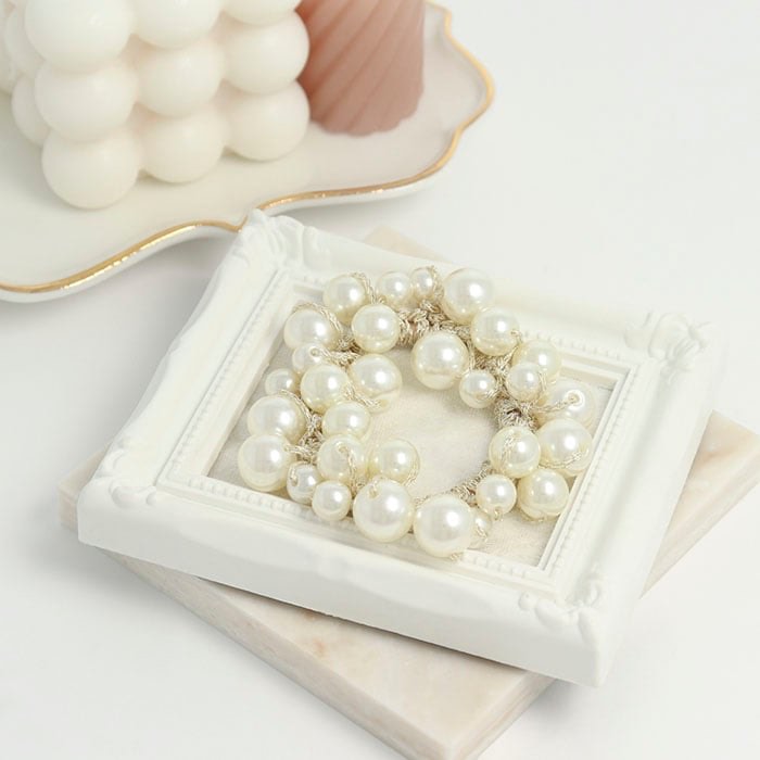 Cột tóc ren hoa nhiều mẫu Mignon de Bijoux 8104016