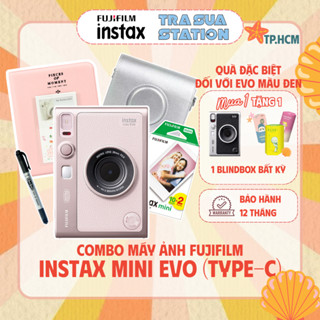  Fujifilm Instax Mini Evo - Máy chụp ảnh lấy ngay kết hợp in ảnh bằng điện thoại - BH 1 năm 