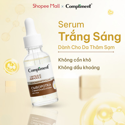 Serum Illuminating Compliment Giúp Làm Sáng, Đều Màu, Mờ Thâm Dành Cho Da Thâm Sạm 27ml