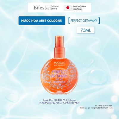 Nước Hoa PUCELLE Mist Cologne Perfect Geatway For My Confidence 75ml