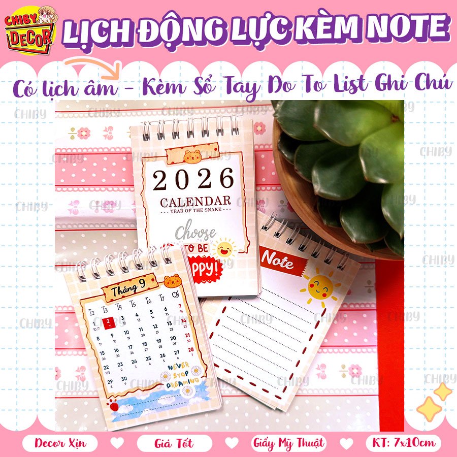 Lịch Bỏ Túi 2026 Có Lịch Âm, Lịch Mini Câu Nói Hay Tạo Động Lực Motivation Quotes 🍓 Lịch Để Bàn 2026