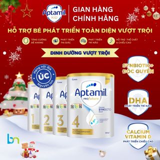   Bắc Nam  Sữa Aptamil Profutura Bạc Úc số 1,2,3,4 bổ sung men vi sinh tiêu hoá khoẻ mạnh phát triển toàn diện cho bé hộp 