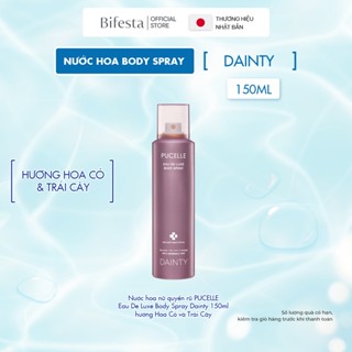  Nước hoa nữ quyến rũ PUCELLE Eau De Luxe Body Spray Dainty 150ml hương Hoa Cỏ và Trái Cây 