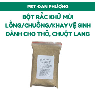 Bột Khử Mùi Lồng/Chuồng/Khay Vệ Sinh dành cho Thỏ, Chuột Lang (Bọ Ú),...