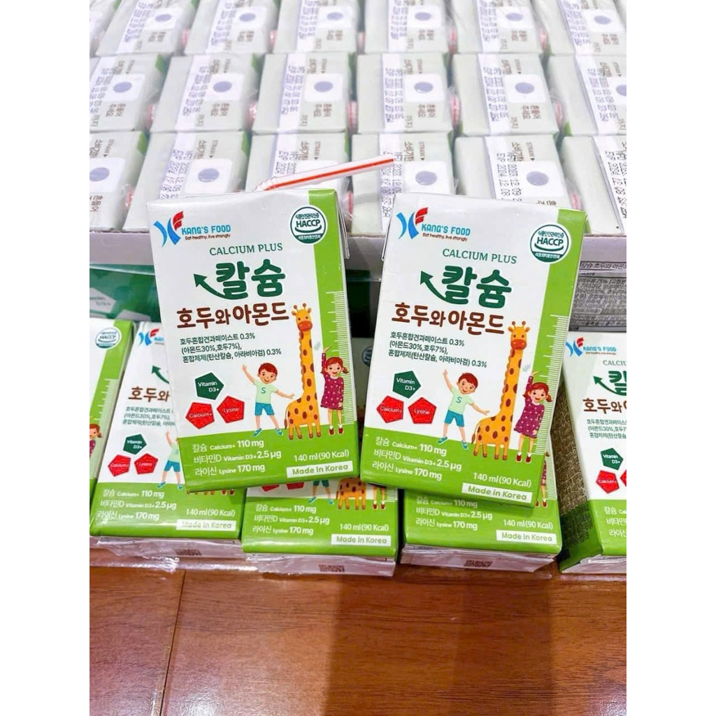 Sữa hạt Kang's Food Hàn Quốc cho bé (bé dị ứng đạm bò dùng được )