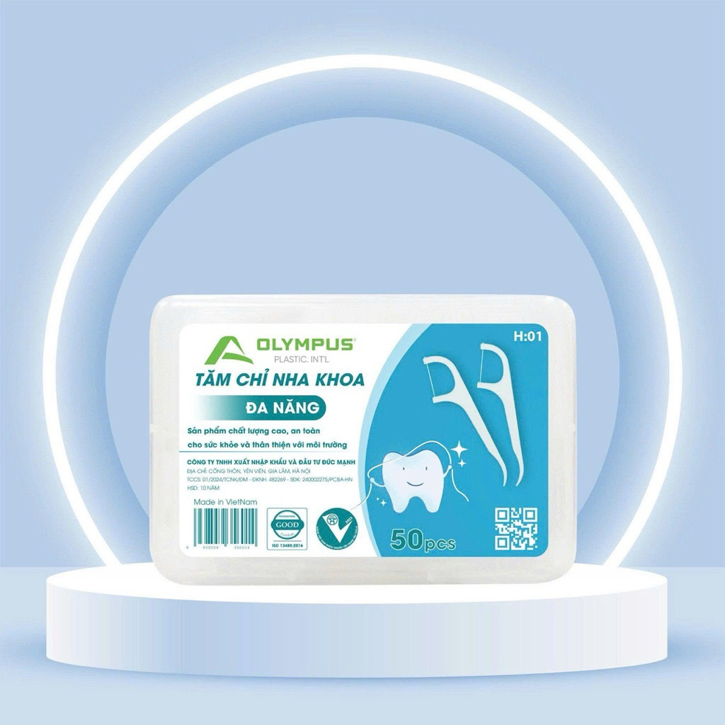 Tăm chỉ nha khoa  OLYMPUS (Hộp 50pcs)