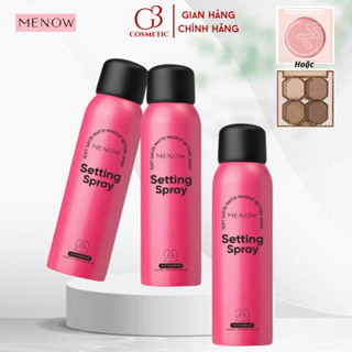  Xịt khóa nền MENOW lâu trôi cấp ẩm hơi thở sương mù xịt khóa makeup MENOW SETTING SPRAY 100ml 