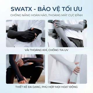  Ống tay chống nắng Swat X7 và X4 vải kim cương thoáng mát freesize tiện lợi dành cho cả nam và nữ 