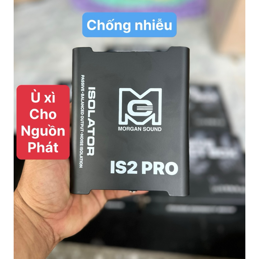 Bộ lọc giảm nhiễu tín hiệu làm sạch âm thanh MORGAN SOUND IS2 PRO