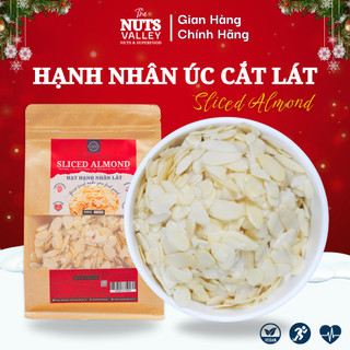  Hạnh Nhân Lát Úc Làm Bánh Chè Khúc Bạch Ăn Kiêng Salad Noel Giáng sinh –Sliced Almonds The Nuts Valley – KL Cả Bì 