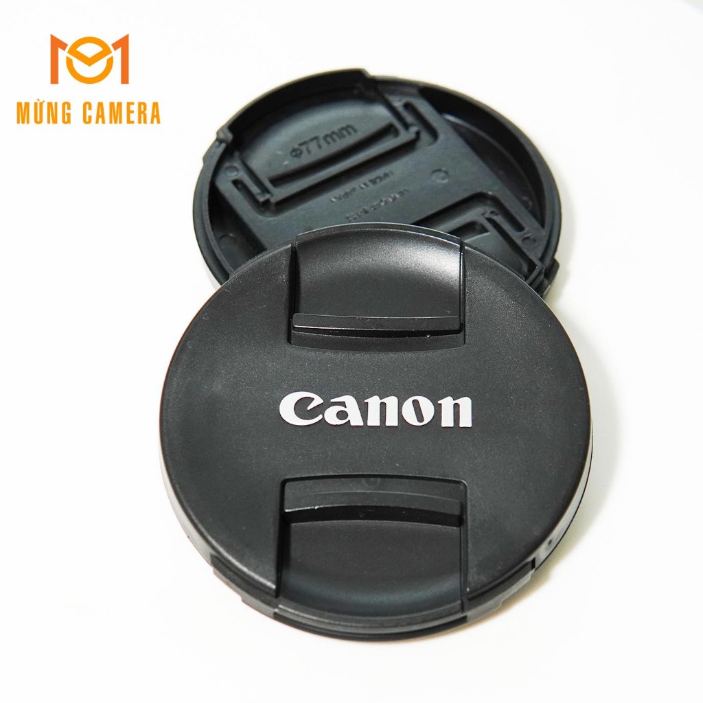 Nắp đậy ống kính Canon cáp trước lens Canon 49mm 52mm 55mm 58mm 62mm 67mm 72mm 77MM 82Mm