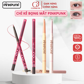  Bút vẽ bọng mắt 2 đầu PinkPunk chì kẻ bọng mắt viền môi PinkPunk 3in1 chì kẻ bọng mắt đa năng 