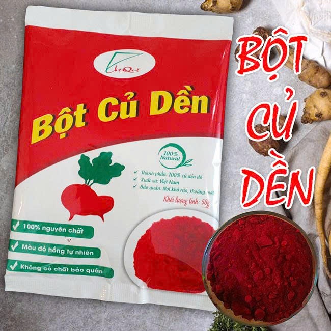 Bột Củ Dền Chợ Quê 50g/gói