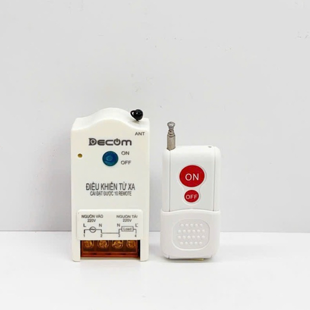 Điều khiển từ xa DECOM DC-3500W-1000 mét chuyên dùng cho mô tơ, công suất 3500W