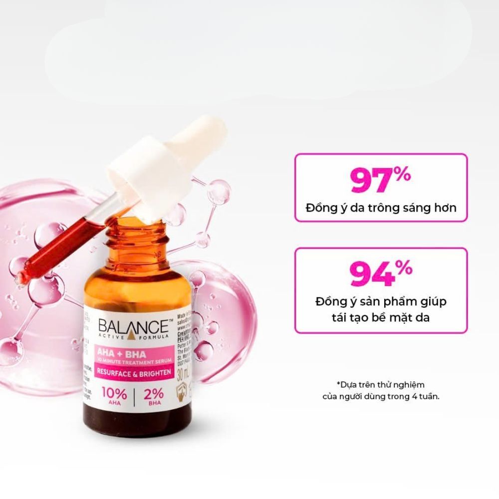 Ảnh 6 của Serum BALANCE ACTIVE FORMULA tái tạo và dưỡng trắng da, tẩy tế bào da hóa học AHA + BHA