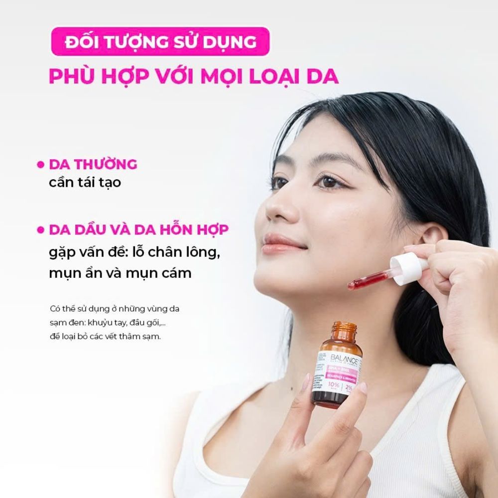 Ảnh 5 của Serum BALANCE ACTIVE FORMULA tái tạo và dưỡng trắng da, tẩy tế bào da hóa học AHA + BHA