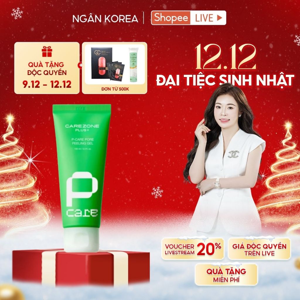 Tẩy Da Chết Carezone Plus P Care Pore Hàn Quốc