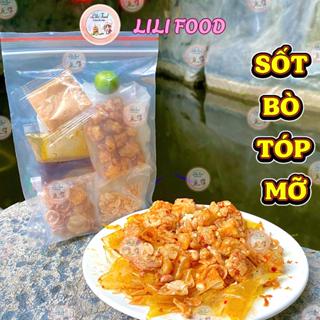  Bánh Tráng Dẻo Trộn Sốt Bò Béo Tóp Mỡ Siêu Ngon-Lilifood. 