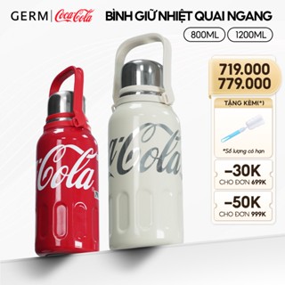  Bình Giữ Nhiệt Inox 316 GERM Coca-Cola Dung Tích Lớn 800ml 1200ml - GE-CK23AW-B35 GE-CK23AW-B36 