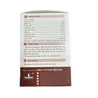 [ Hàng Công Ty ] Cốm dạ dày CURMIN BÌNH VỊ (H/30 gói)- Cắt cơn đau dạ dày