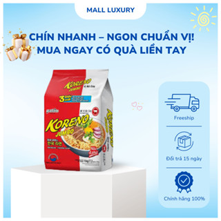  1 Thùng Mì KORENO JUMBO HÀN QUỐC GÀ  TÔM  BÒ CAY  KIM CHI  NẤM  HẢI SẢN CAY 10 KG = 10 Bịch - Giá Cả Phải Chăng 