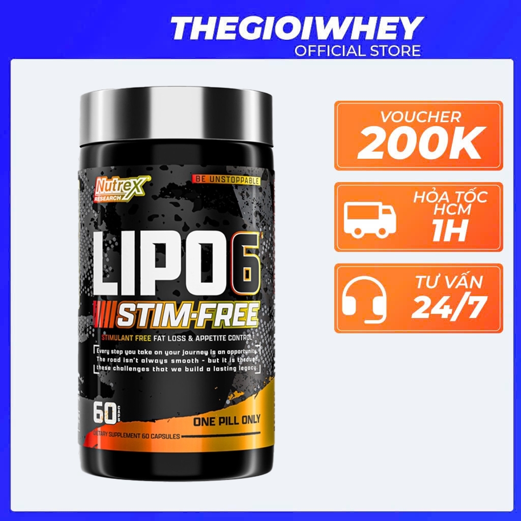 Lipo6 | Lipo6 Black Stim Free 60 tab