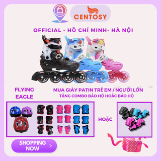  Giày Patin Trẻ Em Cao Cấp Flying Eagle S5S Pro - Có Form Chắc Chắn Phanh An Toàn 